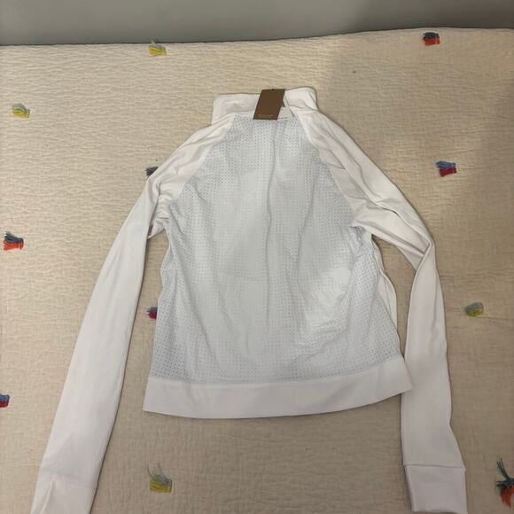 Alala Women's Ace Sports Jacket White Small Zip up NWT - Picture 9 of 9